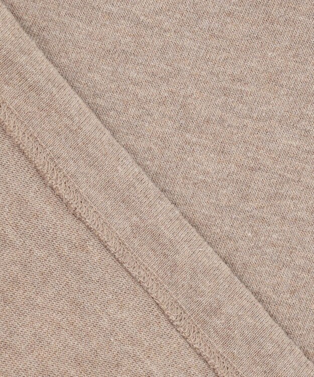 J.PRESS YORK STREET 【UNISEX】ヘビー天竺ハーフジップ スウェット アイボリー系