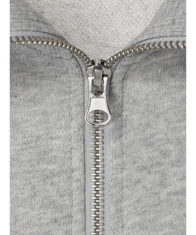 CRAFT STANDARD BOUTIQUE 　裏毛セーラーカラーＺＩＰプルオーバー Gray Mixture