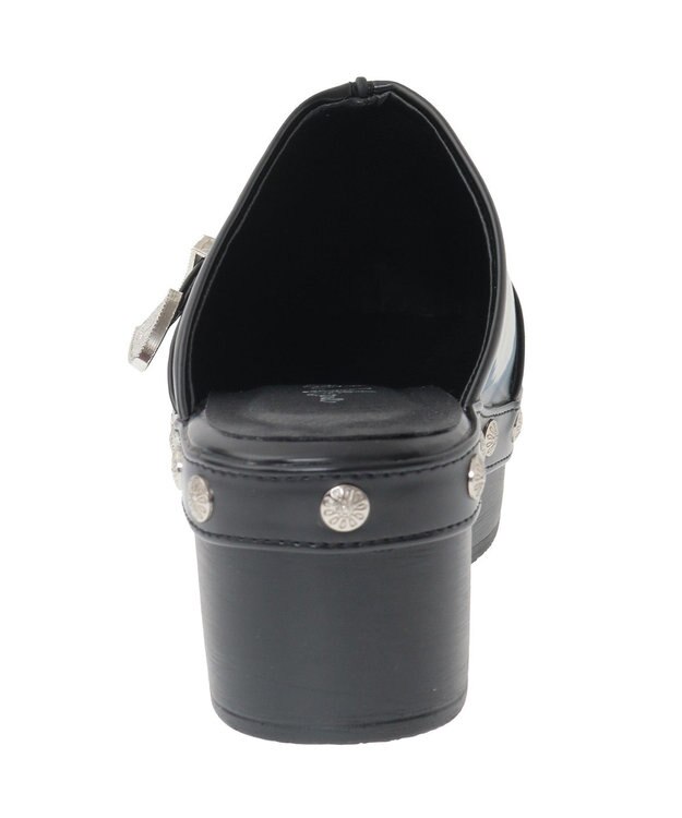 Green Parks ・ｒｉｃｈ　ｂｌｕｅ　ウェスタンクロッグ Black