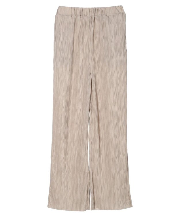 Green Parks ・ＳＵＧＡＲ　ＳＰＯＯＮ＜ＣＯＯＬ＞プリーツカットパンツ Gray Beige