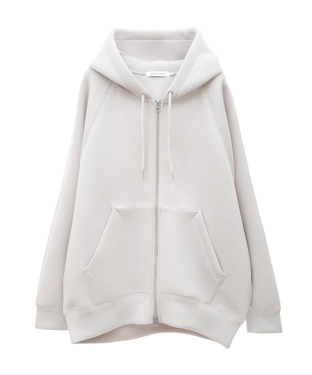 AMERICAN HOLIC ダンボールポンチＺＩＰパーカー Gray Beige