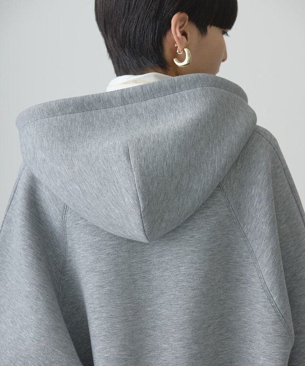 AMERICAN HOLIC ダンボールポンチＺＩＰパーカー Gray Mixture