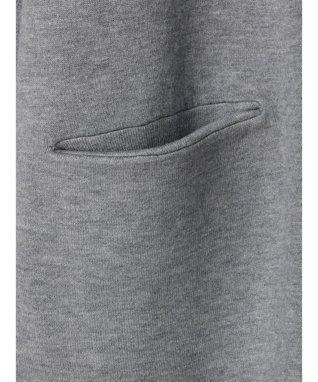 AMERICAN HOLIC バイカラーニットコーディガン Light Gray Mixture