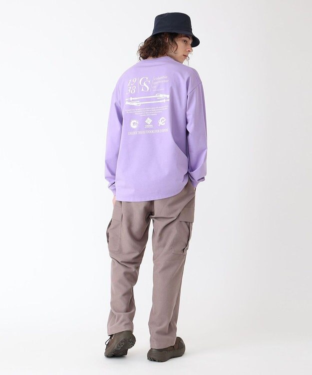 Columbia Columbia/ スタックブルックグラフィックロングスリーブティー /コロンビア Paisley Purple