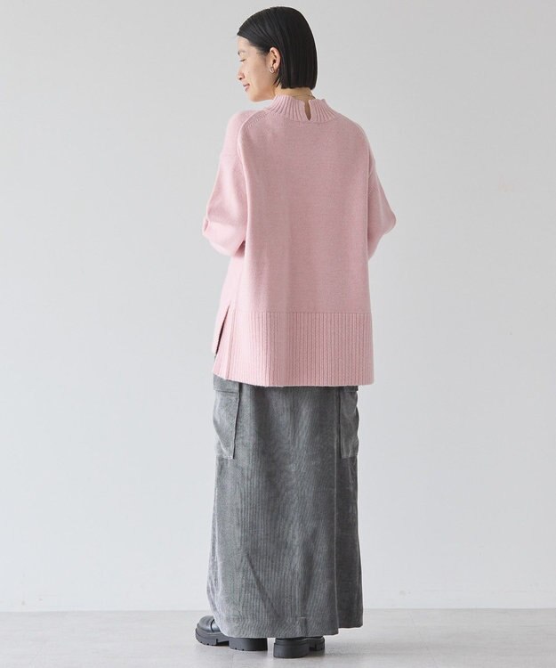 AMERICAN HOLIC サイドスリットニットプルオーバー Pink