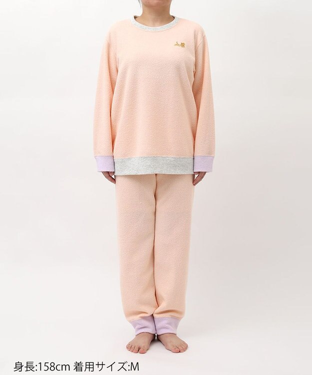 tsumori chisato SLEEP ツモリチサト パジャマ 長袖 長ズボン あったか レディース UDW456 /ワコール ピンク