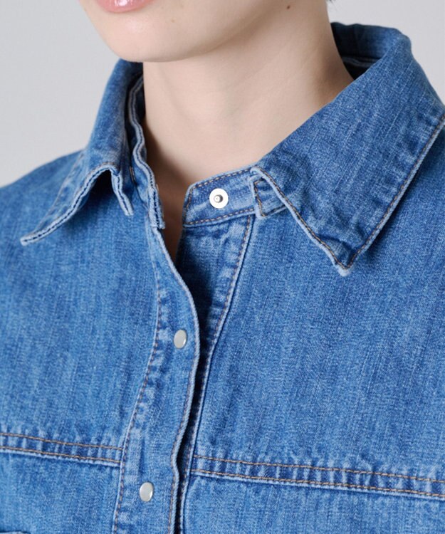 Ripo trenta anni PULLOVER デニムシャツ INDIGO