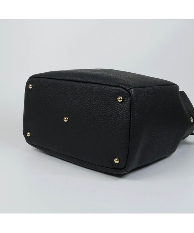 PELLE BORSA 2WAY ボックスバッグ Reinette レネット 4774 ブラック