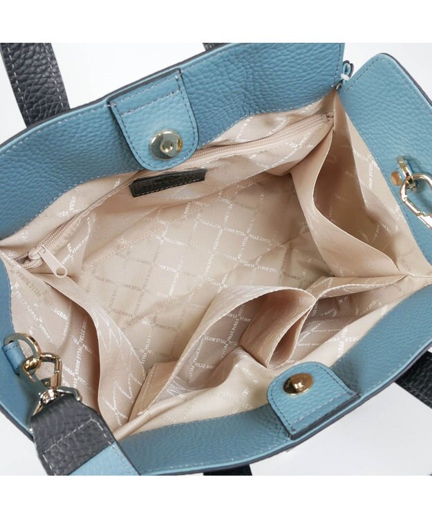 PELLE BORSA 2WAY ボックスバッグ Reinette レネット 4774 ブラック