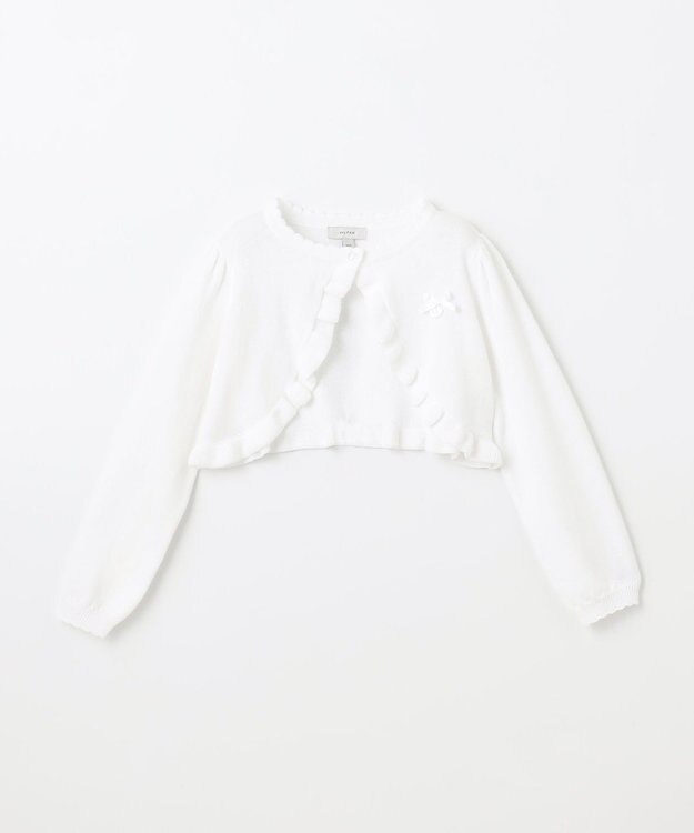 ANY KIDS ニットカーディガン オフホワイト