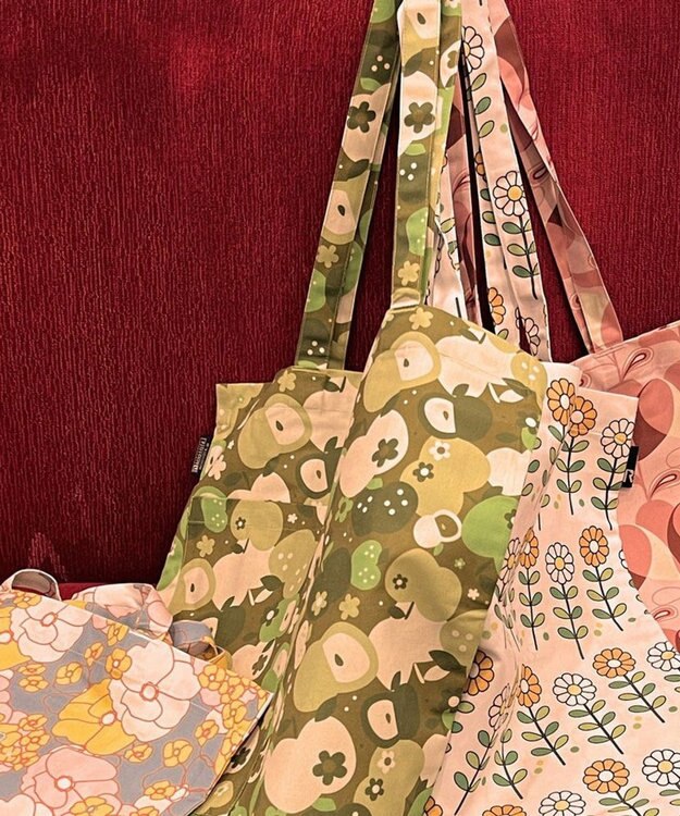 ROOTOTE 6452【A4サイズ収納】RO.トール.フラット.レトロ-A 01：マーガレット