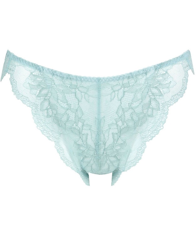 Wing Wing Lesiage 【1000シリーズ】 ペアショーツ Tバック はきこみ丈あさめ PF1002 ウイング／ワコール サックス