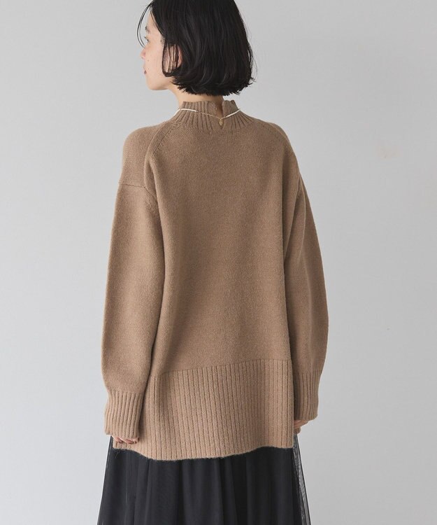 AMERICAN HOLIC サイドスリットニットプルオーバー Mocha