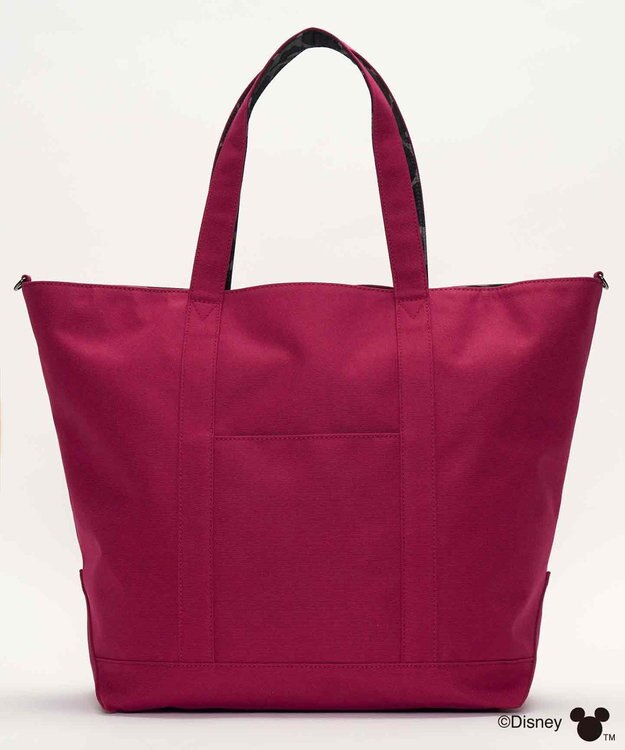 Y'SACCS 【Disney Collection】シルエットプリント2WAYトートバッグ ワイン