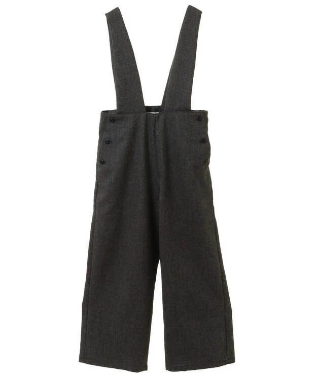 CRAFT STANDARD BOUTIQUE ツイードサロペット Black