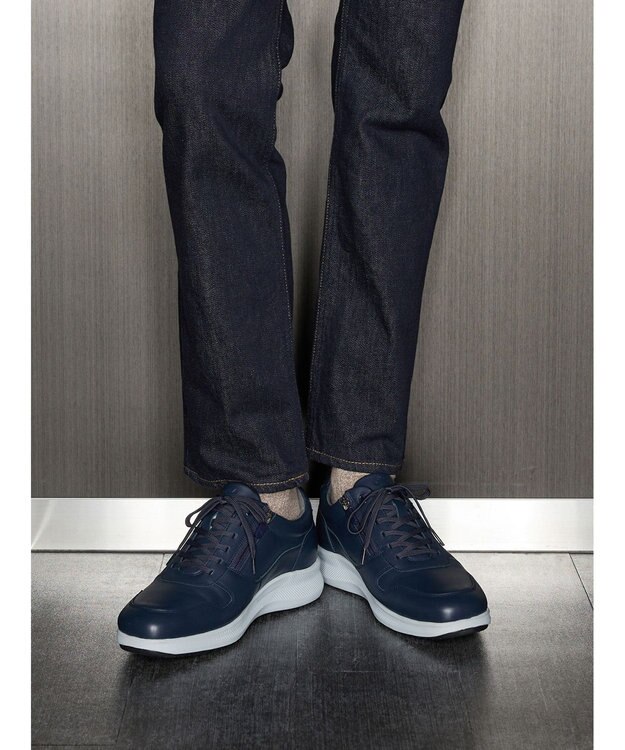 ASICS WALKING ペダラ スポーツ メンズ 3E ブルー系