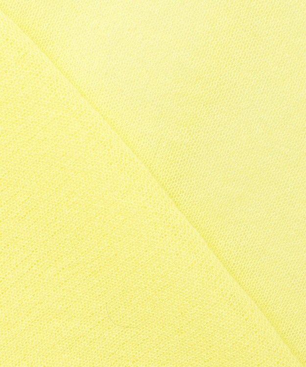 自由区 【カトリエムブーケ】Pure et feminine シアーボリュームスリーブプルオーバー レモン