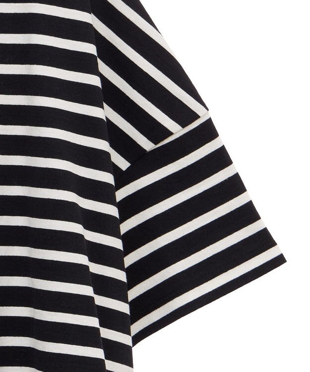 AMERICAN HOLIC バスクボーダー半袖プルオーバー Black