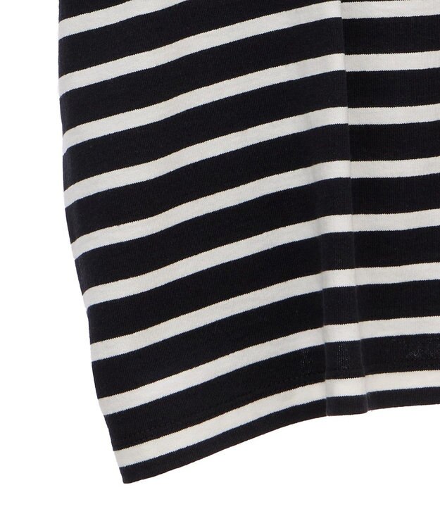 AMERICAN HOLIC バスクボーダー半袖プルオーバー Black