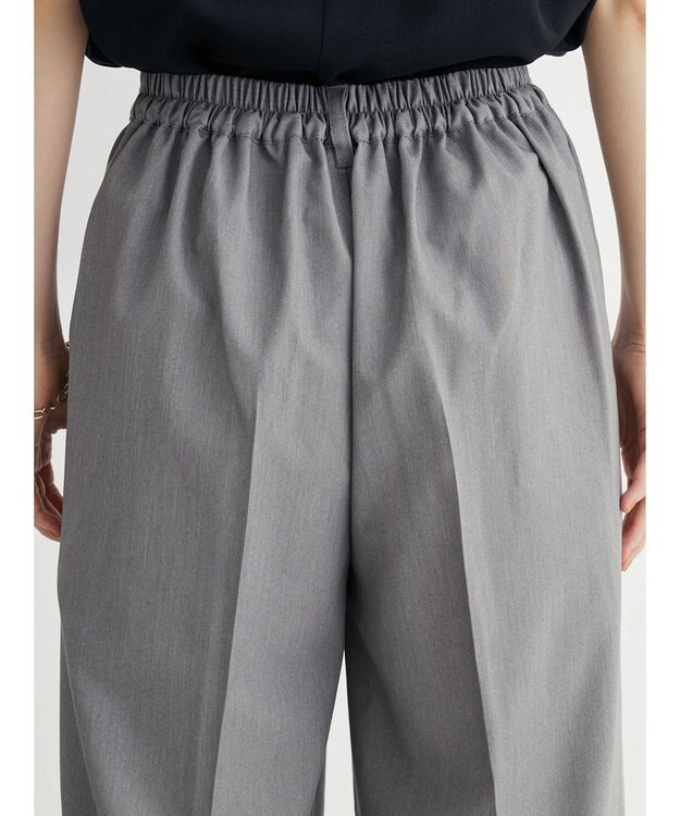 Green Parks ワイドタックパンツ Gray