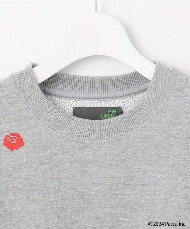 PW CIRCULUS 【WOMEN】Garfield クルーネックスエット グレー系