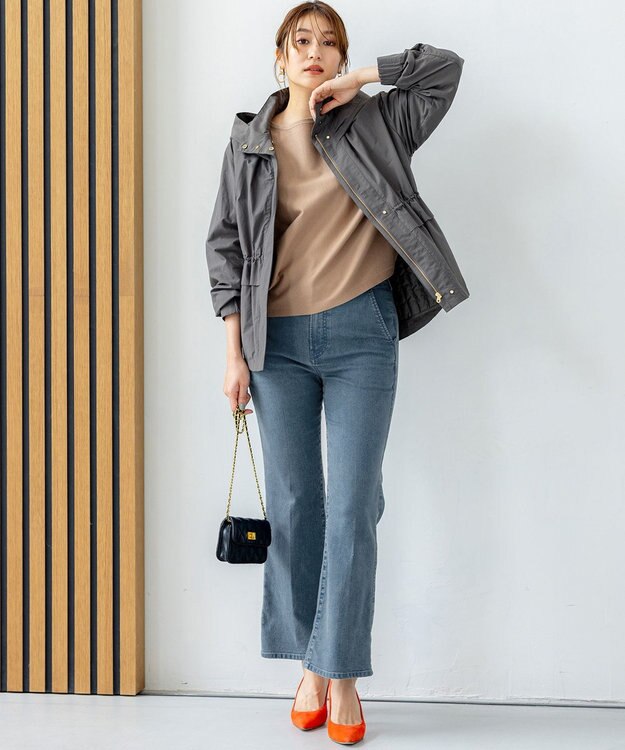 組曲 L 【23AW】DENIM フレアパンツ ブルー系