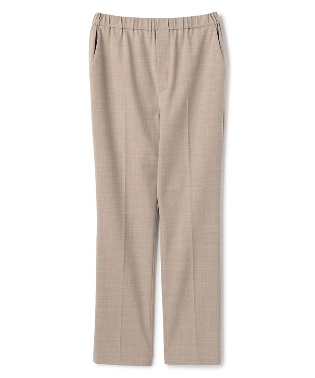 BEIGE， CELEST / ウエストゴム イージーストレートパンツ Taupe
