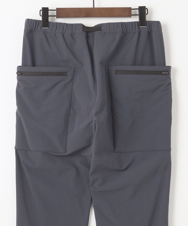 JOSEPH ABBOUD MOUNTAIN 【2WAYストレッチ/ECO撥水/防風/裏起毛】ストームシャットフリース パンツ ネイビー系