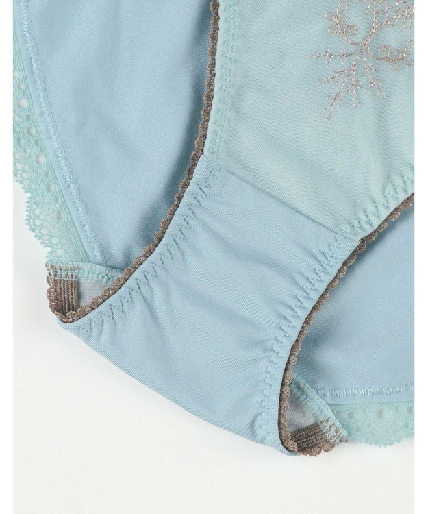 AMPHI ショーツ 【stylist 4U スタイリストフォーユー】 BOG313とペア アウターにひびきにくい(裾) POG113 アンフィ／ワコール ターコイズ