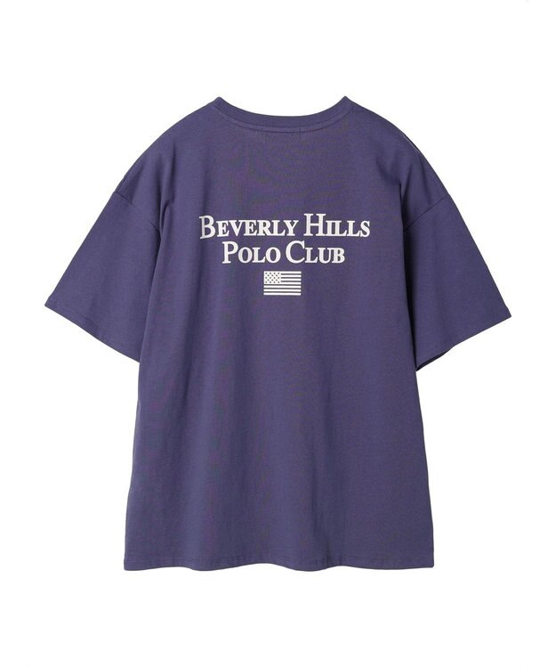 AMERICAN HOLIC Ｂ．Ｈ　ＰＯＬＯ　ＣＬＵＢ　バックプリントＴＥＥ Purple