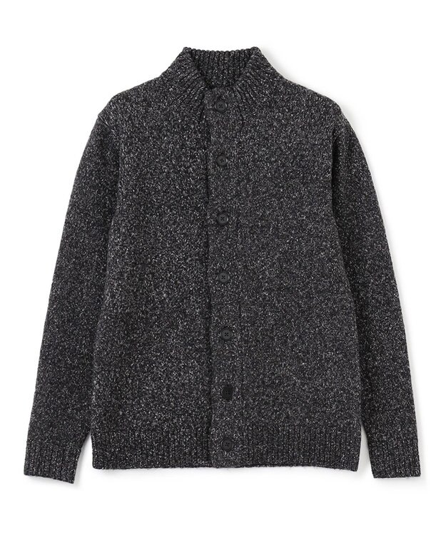 JOSEPH HOMME ツイストメランジ　ニットカーディガン グレー系