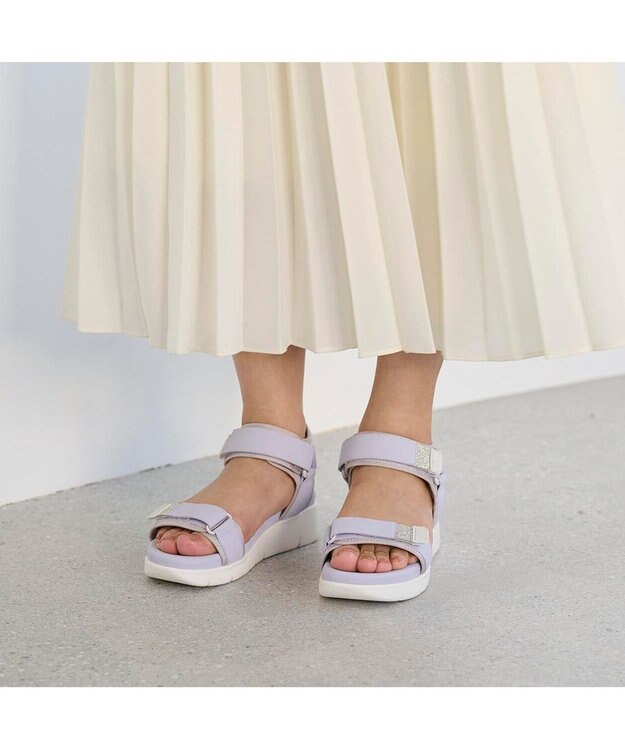 Riz raffinee <Riz raffinee>スポーツサンダル ラベンダー