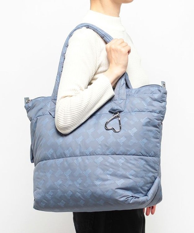 LANVIN en Bleu ジェラル 2wayトートバッグ フォグブルー