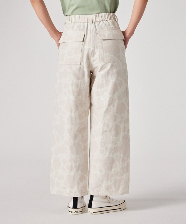 Paul Smith Perforated Floral ジャカード トラウザーズ アイボリー