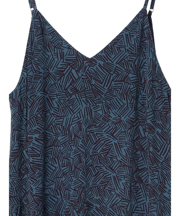 AMERICAN HOLIC ティアードギャザーキャミワンピース Blue