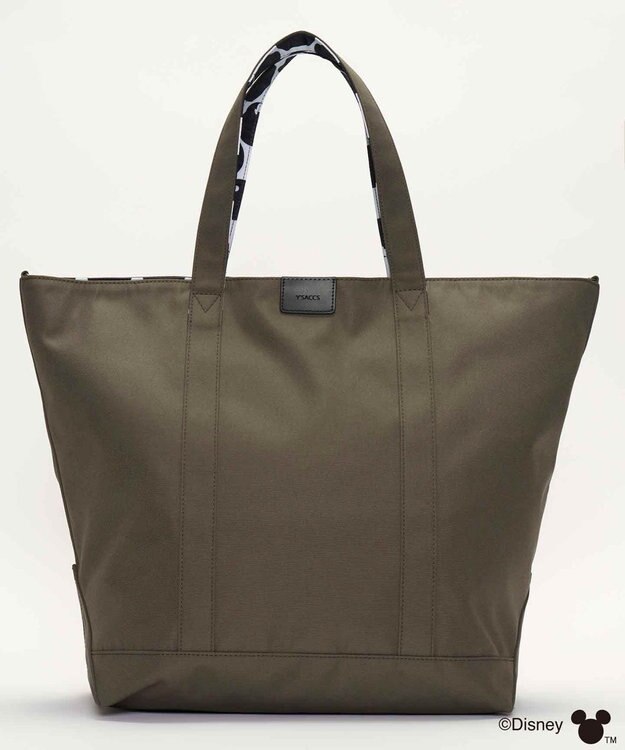 Y'SACCS 【Disney Collection】シルエットプリント2WAYトートバッグ グレー