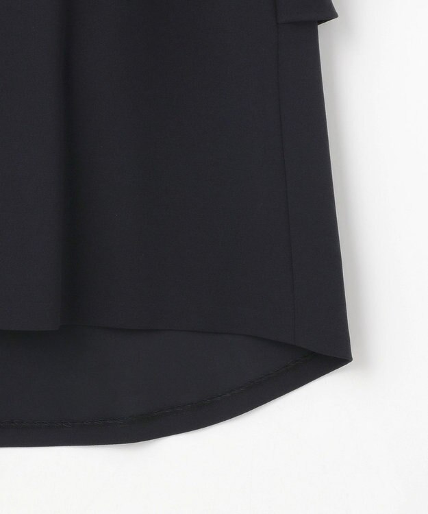 組曲 【KUMIKYOKU NAVY】コンフォータブルアムンゼン ティアードブラウス ネイビー系