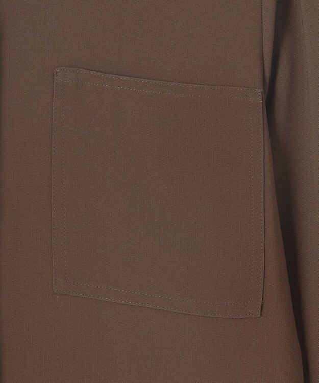 BEIGE， 【WEB限定】MANASLU / シャツワンピース Brown