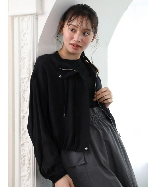 Green Parks ・ＥＬＥＮＣＡＲＥ　ＤＵＥ　シアーマウンテンパーカー Black