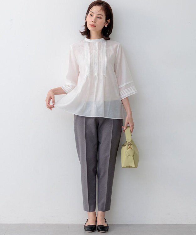 組曲 【先行予約】クラウドローン ブラウス ホワイト系