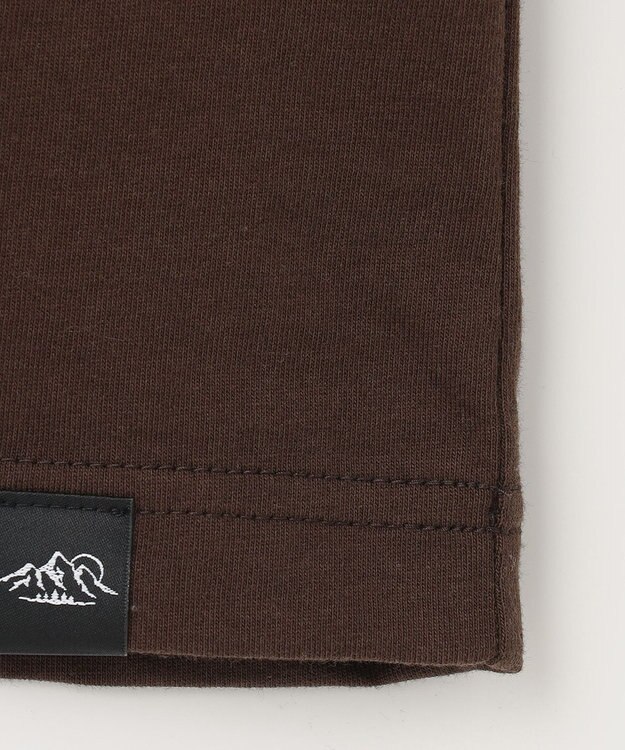 JOSEPH ABBOUD MOUNTAIN 【UNISEX】オーガニックコットン天竺 Tシャツ ダークブラウン系
