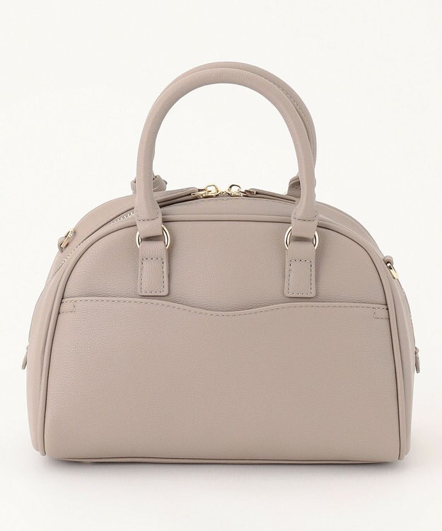 J.PRESS LADIES 【2way】ボストン ミニ バッグ ベージュ系