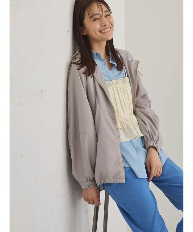 Green Parks 撥水加工　ソフトブルゾン Gray