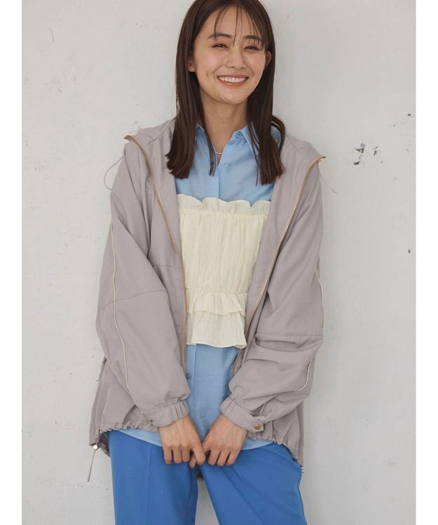 Green Parks 撥水加工　ソフトブルゾン Gray