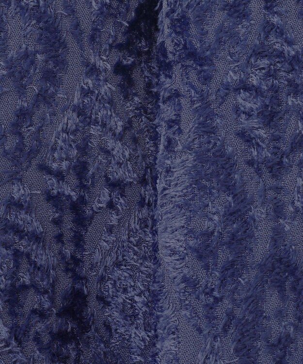 自由区 【Exclusive】ジオメトリックジャガード スカート ネイビー