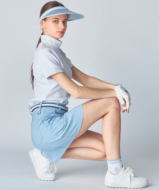 FILA GOLF／marie claire 【marie claire SPORT】ベーシックスカート ブルー