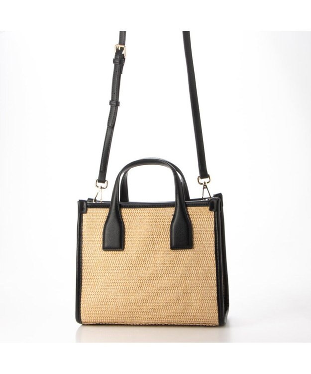 UNBILLION cachecache ポリプロピレン2wayスクエアトートバッグ ブラック