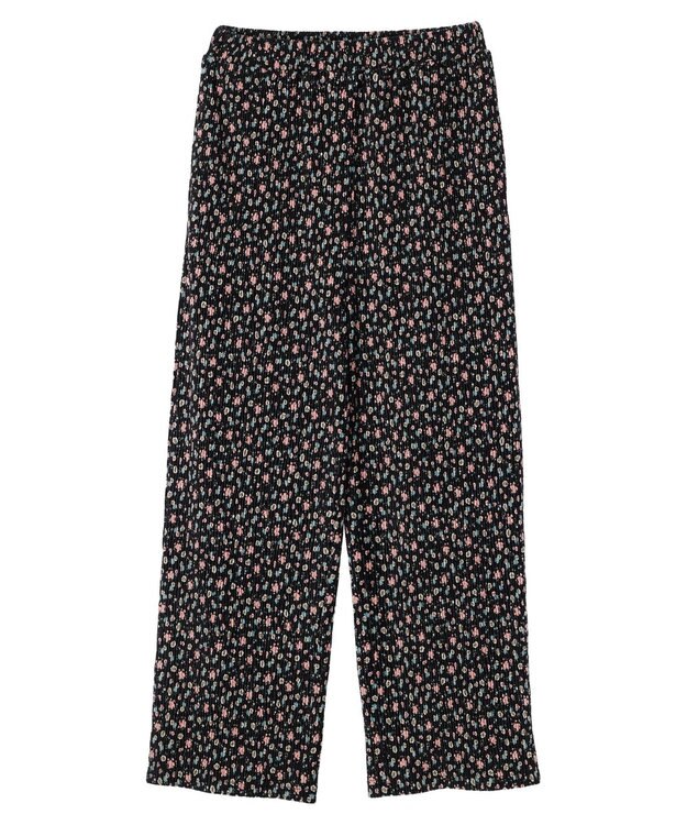 Green Parks ・ＳＵＧＡＲ　ＳＰＯＯＮ　コバナプリーツベロアパンツ Black