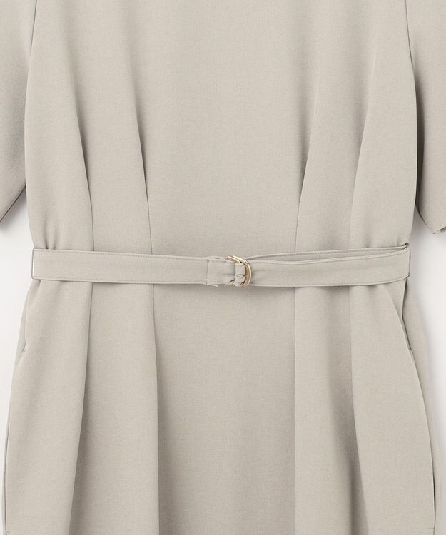 ANY SIS L 【UVカット / 接触冷感 / 吸水速乾】スマートビューティストレッチ ワンピース グレージュ