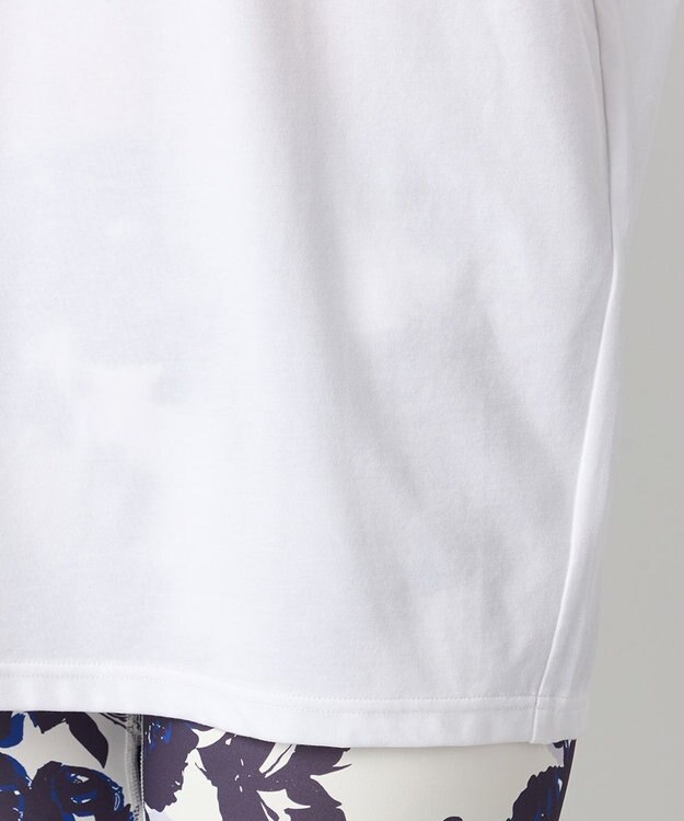 Chacott Handsome Cotton オーバーTシャツ ホワイト